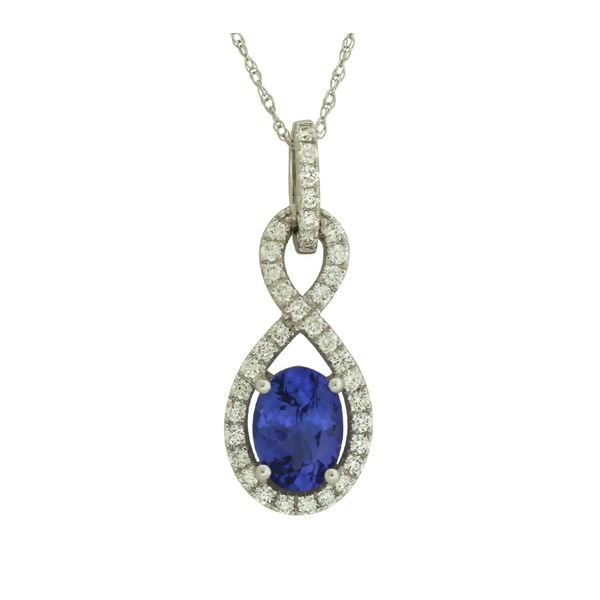 Gorgeous tanzanite and diamond pendant. Holliday Jewelry Klamath Falls, OR
