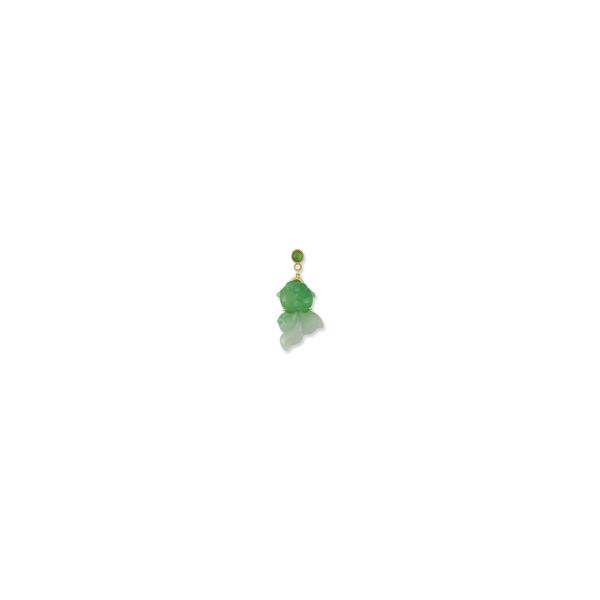 Green jade fish pendant. Holliday Jewelry Klamath Falls, OR