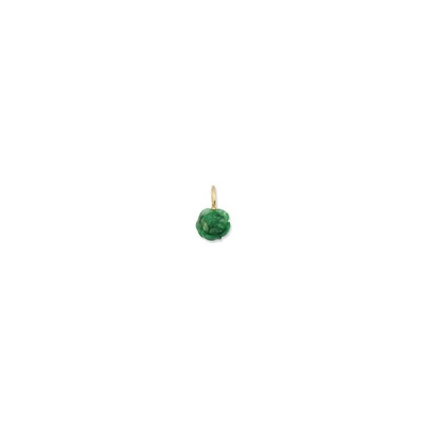 Carved jade flower pendant. Holliday Jewelry Klamath Falls, OR