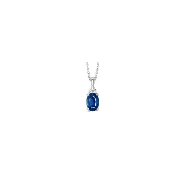 Dazzling Traditional Sapphire Pendant Holliday Jewelry Klamath Falls, OR