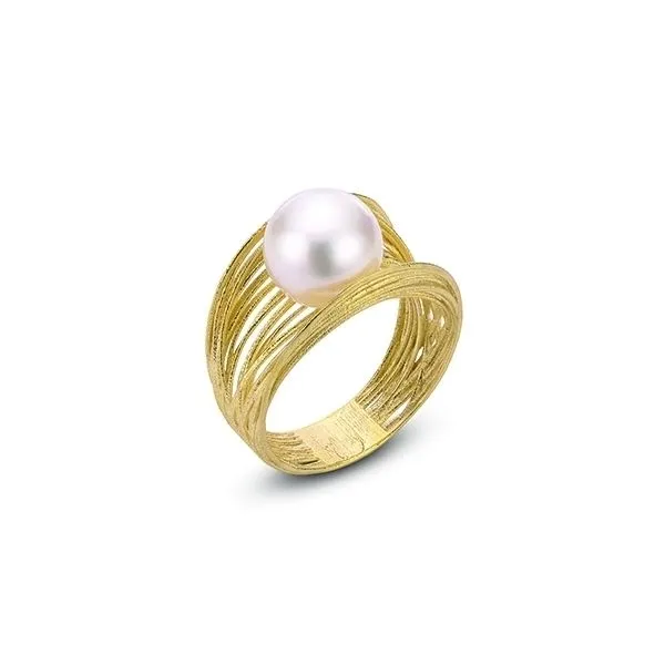 14 karat yellow gold freshwater pearl ring Holliday Jewelry Klamath Falls, OR