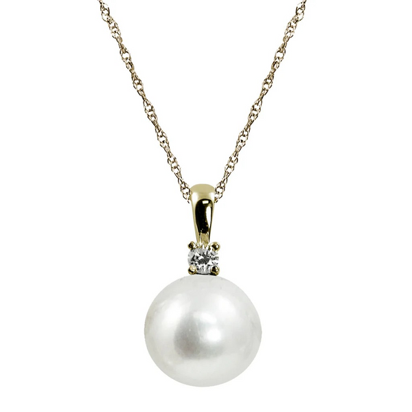 Classic single freshwater pearl pendant Holliday Jewelry Klamath Falls, OR