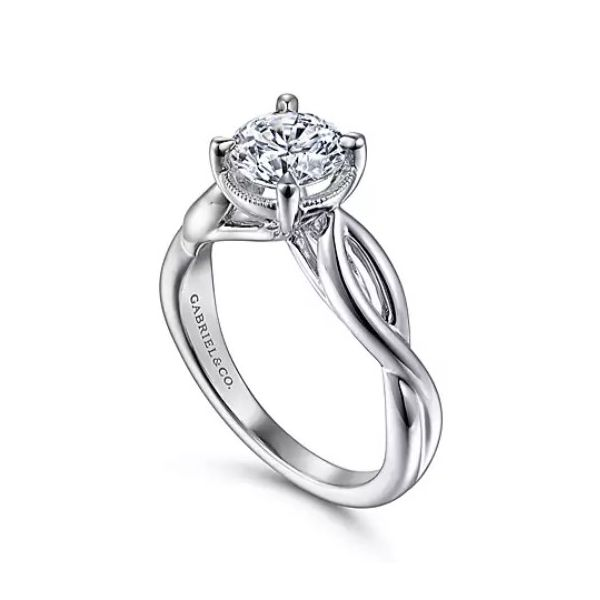 Amazing Gabriel & Co. Engagement Ring. *Center Stone Not Included* Holliday Jewelry Klamath Falls, OR