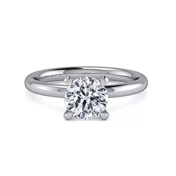 Splendid Classic Engagement Ring by Gabriel & Co. * Center Stone Not Included Holliday Jewelry Klamath Falls, OR