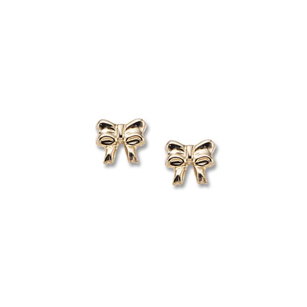 Petite bow earrings. Holliday Jewelry Klamath Falls, OR