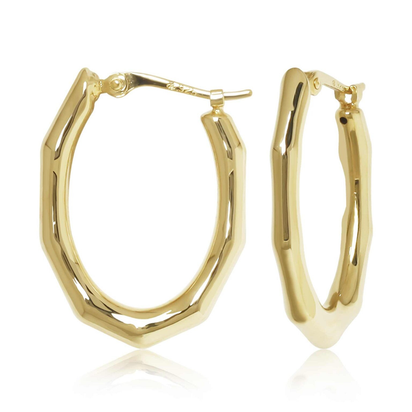Lovely Sculptured Oval Hoops Holliday Jewelry Klamath Falls, OR