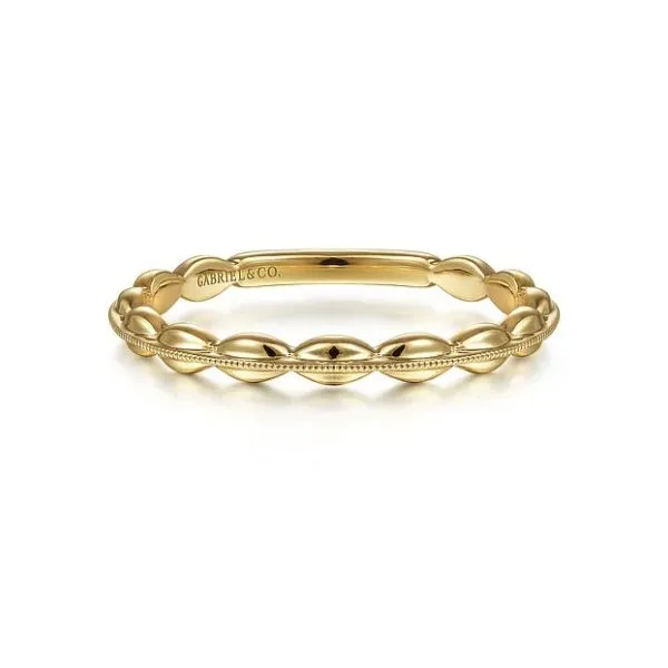 Unique oval station ring by Gabriel & Co. Holliday Jewelry Klamath Falls, OR