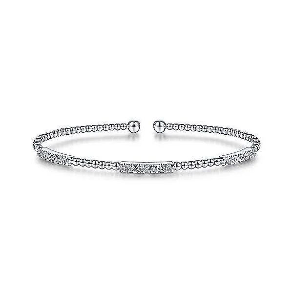 Diamond pave' bujukan bracelet by Gabriel & Co. Holliday Jewelry Klamath Falls, OR