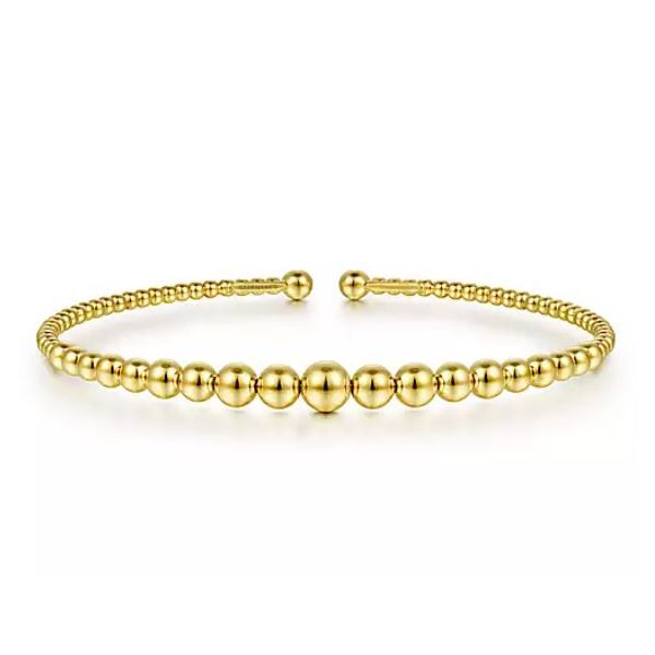 Outstanding Bujukan Open Bangle Bracelet by Gabriel & Co. Holliday Jewelry Klamath Falls, OR