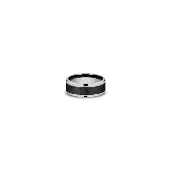 Rugged 8mm Fractured Rock Tantalum Comfort Fit Band Holliday Jewelry Klamath Falls, OR