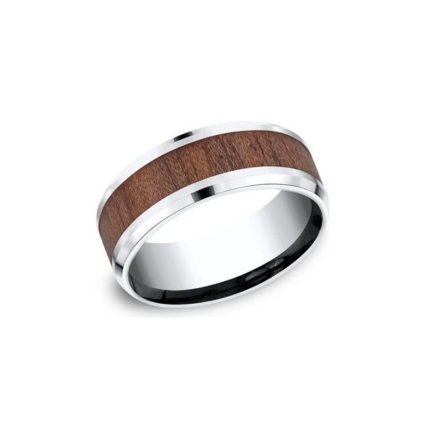 Cobalt and Rosewood Centered Band Holliday Jewelry Klamath Falls, OR