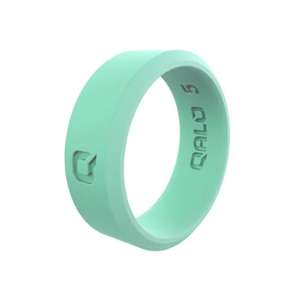 Qalo Q2X Aqua FireFox Silicone Ring Holliday Jewelry Klamath Falls, OR