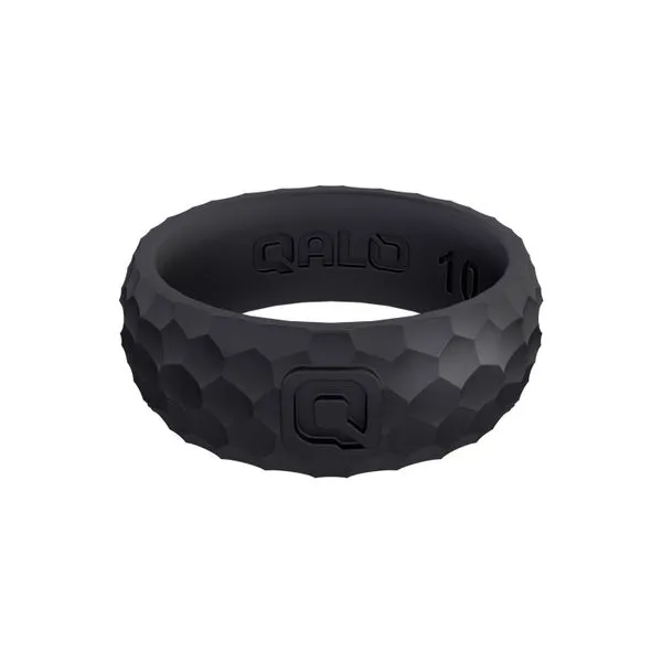 Qalo metallic forged silicone ring. Holliday Jewelry Klamath Falls, OR