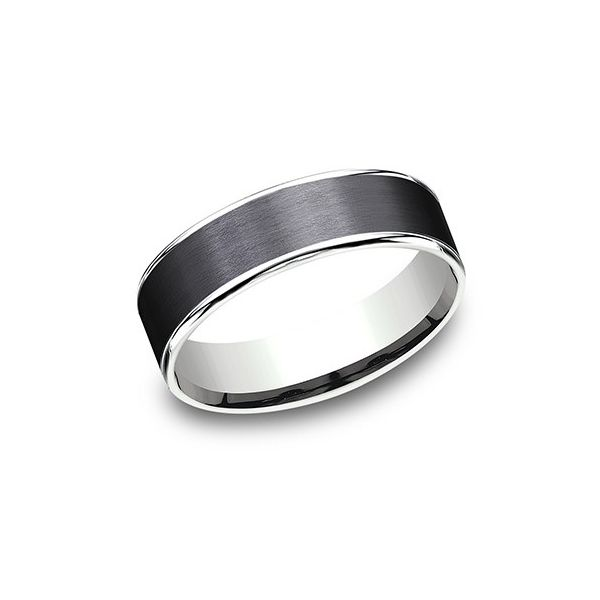 Ammara Stone Satin Finish Band Holliday Jewelry Klamath Falls, OR