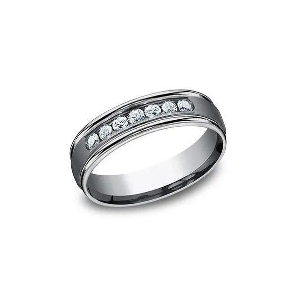 Tantalum Diamond Band Holliday Jewelry Klamath Falls, OR