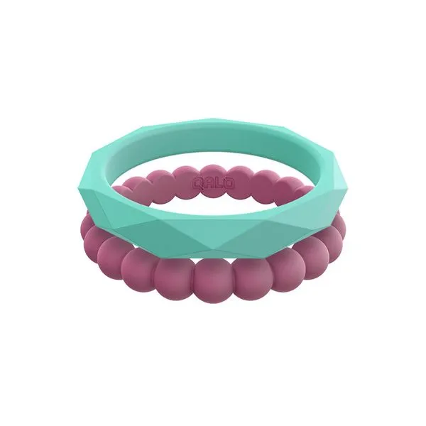 Qalo stackable silicone rings. Holliday Jewelry Klamath Falls, OR