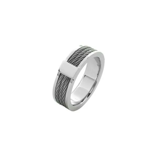 Bold Stainless Steel Cable Ring Holliday Jewelry Klamath Falls, OR