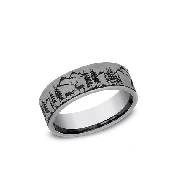 Natures Reverse Wilderness Tantalum Band Holliday Jewelry Klamath Falls, OR