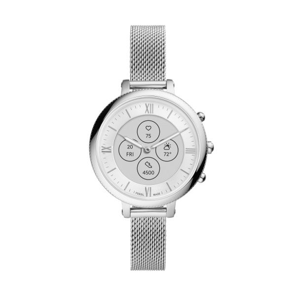 Stainless steel Fossil smart watch. Holliday Jewelry Klamath Falls, OR