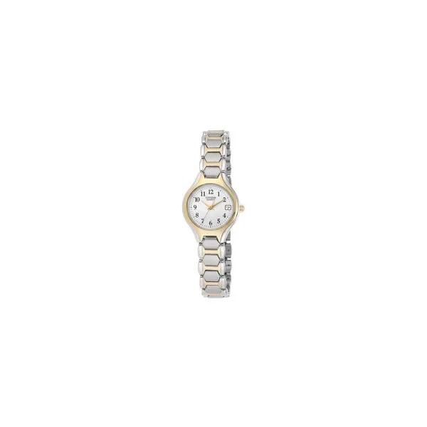 Lovely and light stainless steel 3 hand date watch. Holliday Jewelry Klamath Falls, OR