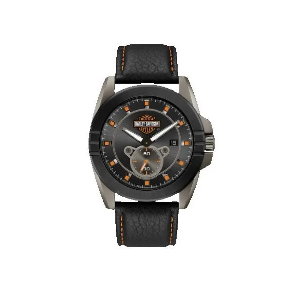 Harley Davidson black dial watch Holliday Jewelry Klamath Falls, OR