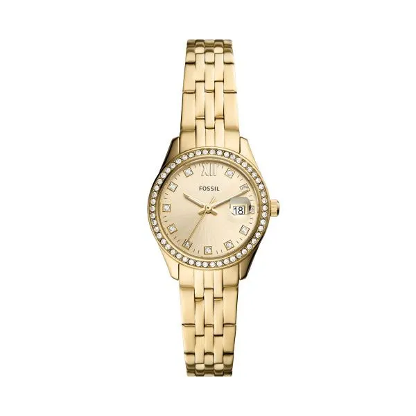 Fossil Micro Scarlette watch. Holliday Jewelry Klamath Falls, OR