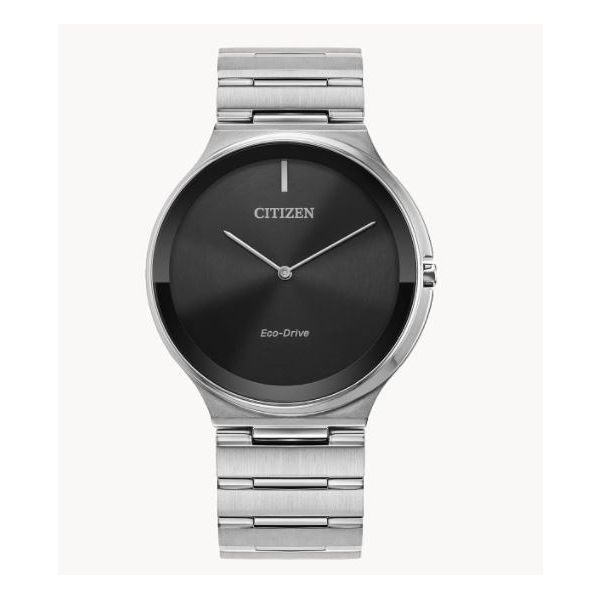 Part of the Stiletto collection, this watch is sustainably powered by light with the Citizen Eco-Drive technology. Holliday Jewelry Klamath Falls, OR