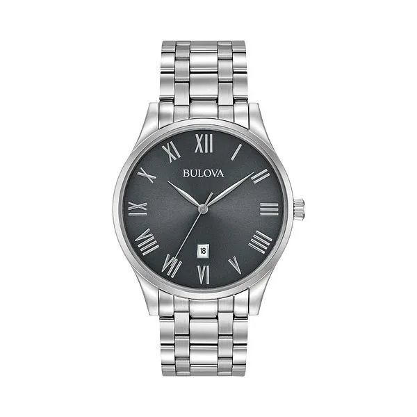 Bulova stainless steel watch. Holliday Jewelry Klamath Falls, OR