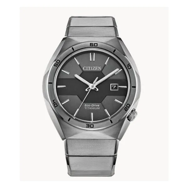Citizen’s Armor is an Eco-Drive powered watch. The titanium band and case are accented by a black dial and features a three-piece case design, makin Holliday Jewelry Klamath Falls, OR