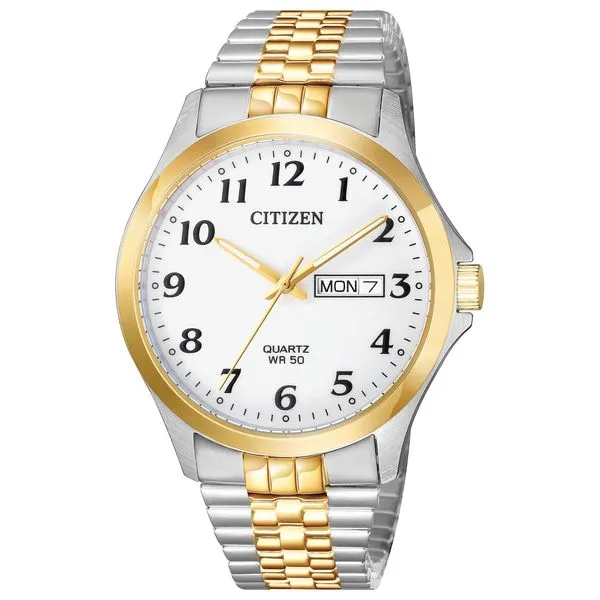 Mens Citizen quartz two tone stainless steel Holliday Jewelry Klamath Falls, OR