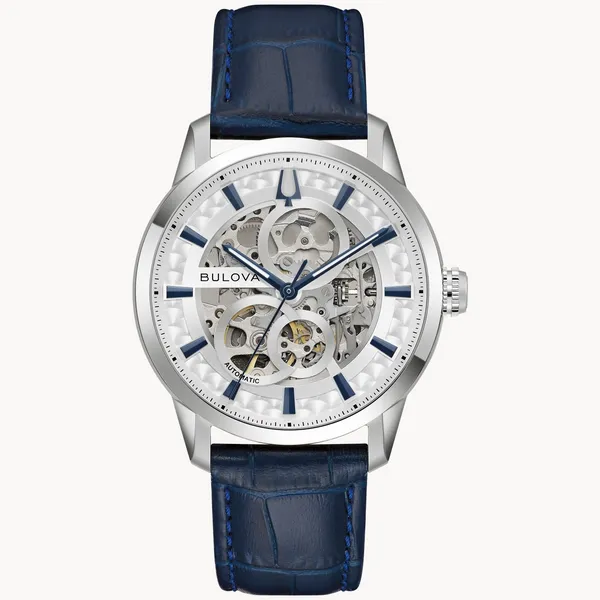 Experience wonder with the Sutton automatic with open dial reveals the captivating mechanics thru a sapphire crystal Holliday Jewelry Klamath Falls, OR