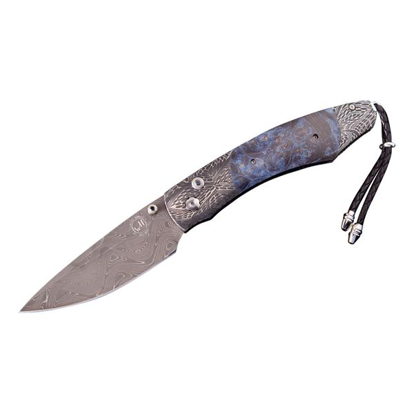 Spearpoint "Blue Burl" Knife Holliday Jewelry Klamath Falls, OR