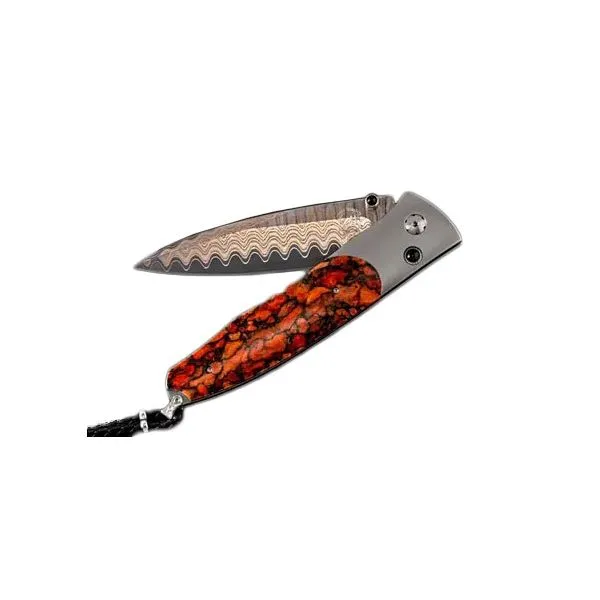Gentac 'Red Sails' pocket knife by William Henry Holliday Jewelry Klamath Falls, OR