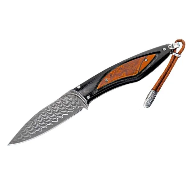 Fixed blade knife by William Henry studio. Holliday Jewelry Klamath Falls, OR