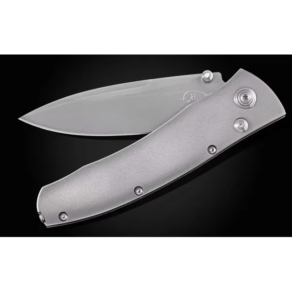 William Henry Titanium pocketknife with Elmax steel blade Holliday Jewelry Klamath Falls, OR