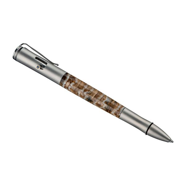 Mammoth tooth pen from William Henry Studio. Holliday Jewelry Klamath Falls, OR