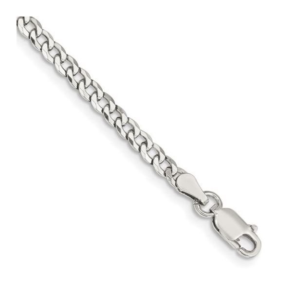 Substantial Sterling Silver 6mm Beveled Curb Chain Holliday Jewelry Klamath Falls, OR