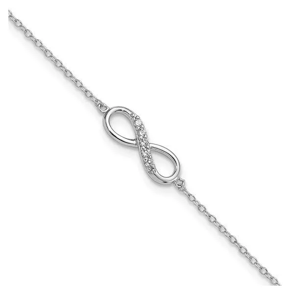 Sterling Silver Infinity Bracelet Holliday Jewelry Klamath Falls, OR