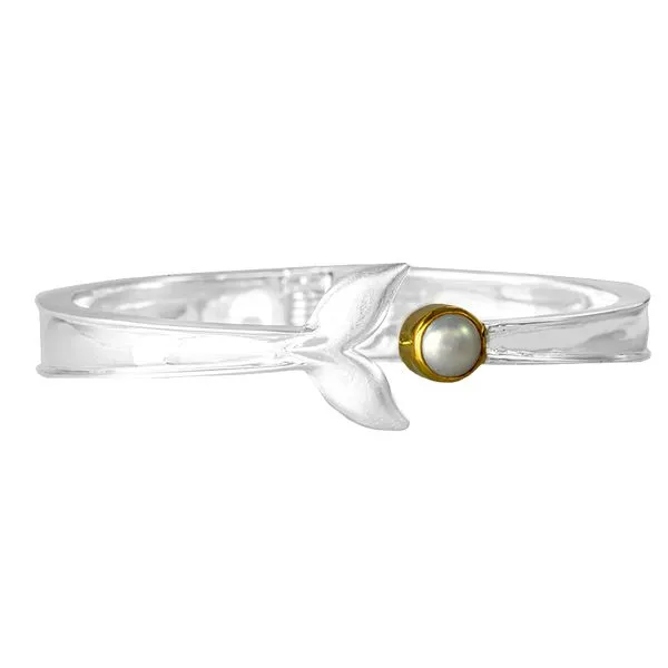 Sterling silver whale tail cuff bracelet Holliday Jewelry Klamath Falls, OR