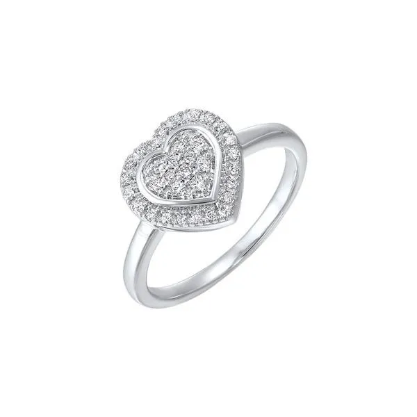 Heart-Shaped Diamond Ring Holliday Jewelry Klamath Falls, OR