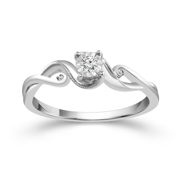 Moving diamond promise ring. Holliday Jewelry Klamath Falls, OR