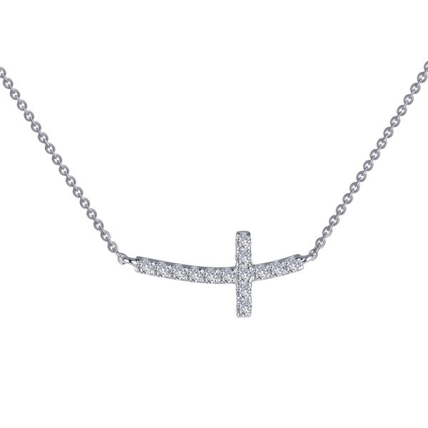 Curved Cross Necklace Holliday Jewelry Klamath Falls, OR