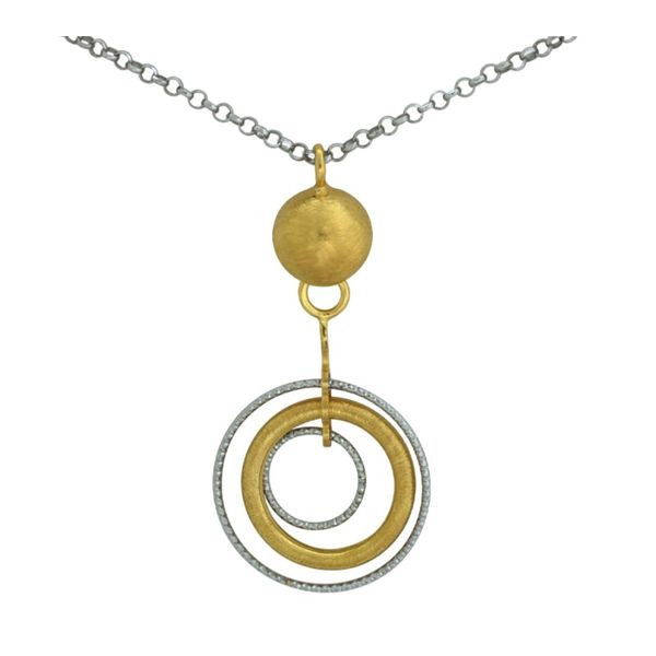 Frederic Duclos Circle Complex Necklace Holliday Jewelry Klamath Falls, OR