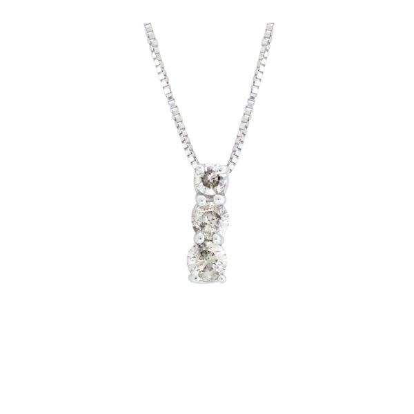 Past, Present, Future diamond pendant. Holliday Jewelry Klamath Falls, OR
