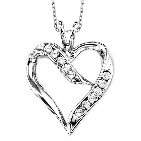 Diamond Heart Pendant Holliday Jewelry Klamath Falls, OR