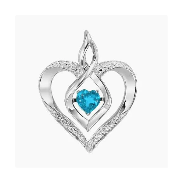 Rhythm of Love heart pendant. Holliday Jewelry Klamath Falls, OR