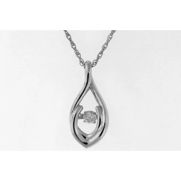 Stunning Sterling Silver Shimmering Drop Pendant Holliday Jewelry Klamath Falls, OR