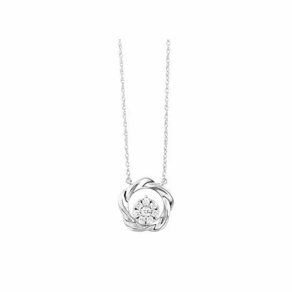 Lovely Sterling Silver Diamond Drop Pendant Holliday Jewelry Klamath Falls, OR