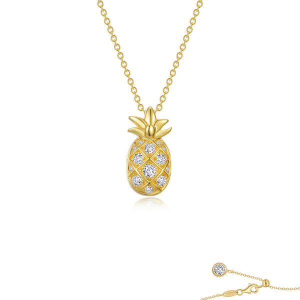 Tropical Delight Pineapple Necklace Holliday Jewelry Klamath Falls, OR