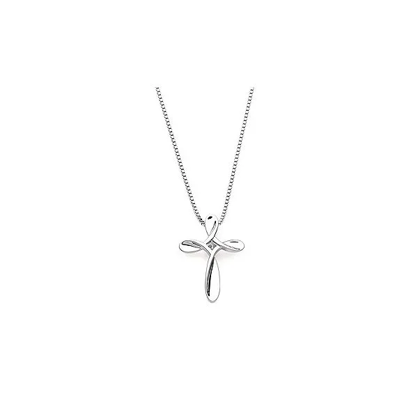 Petite Diamond Cross Necklace Holliday Jewelry Klamath Falls, OR